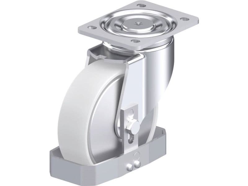 Blickle 939971 LH-PO 160G-FA-FS styrehjul i stål, hjul Ø160 mm, bæreevne maks. 450 kg, 1 stk