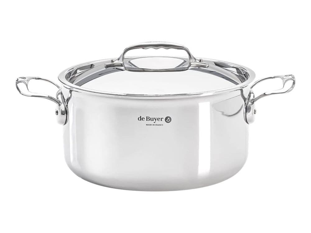 de Buyer AFFINITY - Lapskauspotte med dekke - 20 cm - 3.4 L