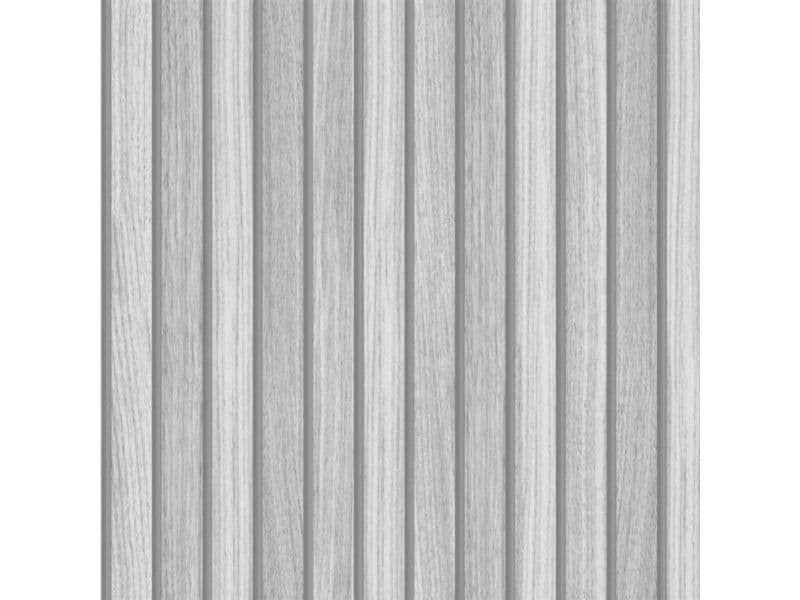 WALLPAPER 119613 WOODEN SLAT - GREY