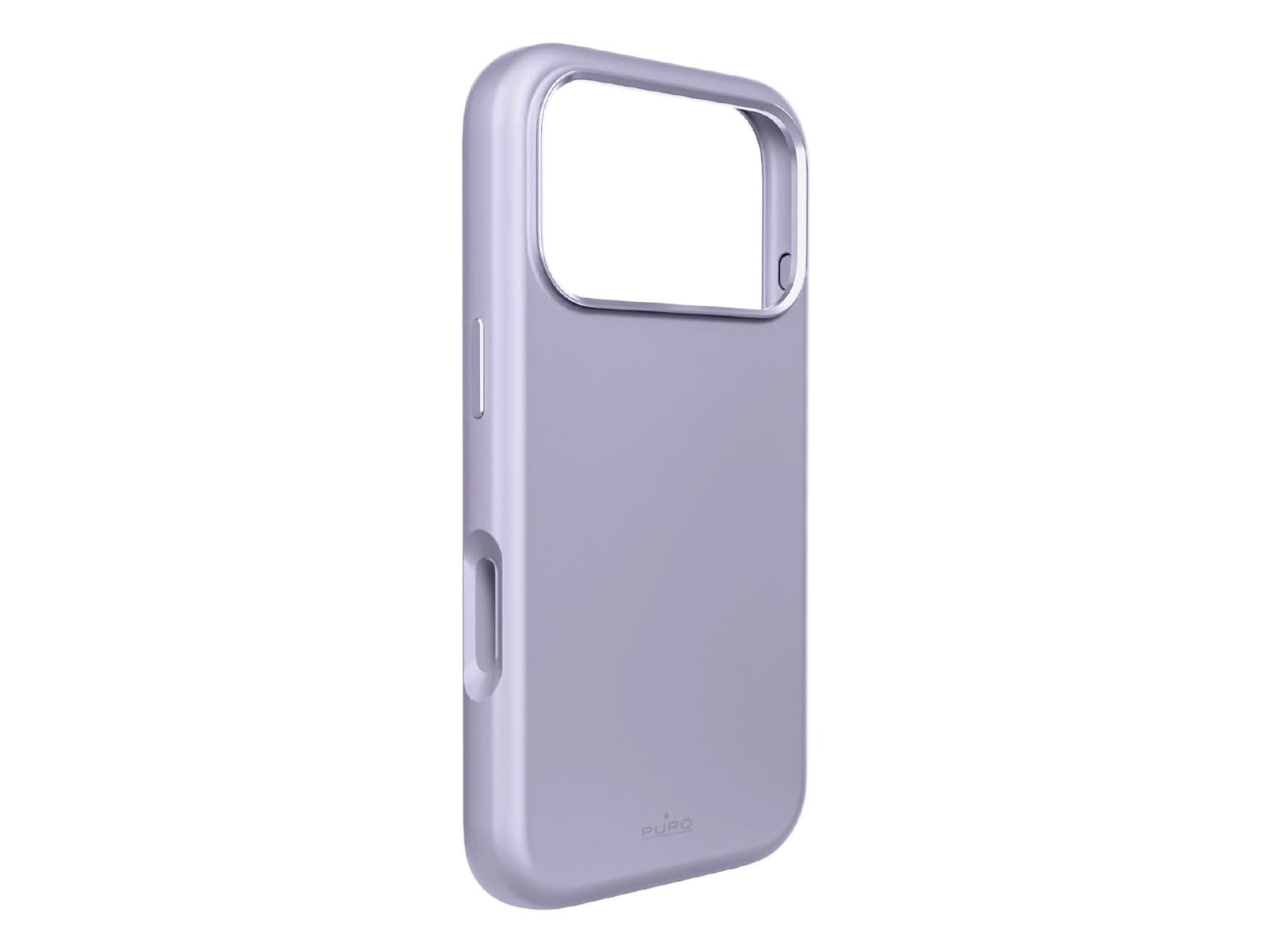 Pure Icon Mag Pro Liquid silikonveske for iPhone 17 Pro Max kompatibel med MagSafe, med kamerabeskyttelse og knapper i aluminium - rosa