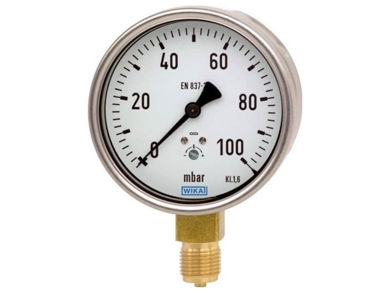 WIKA 612.20 Kapselfjedermanometer