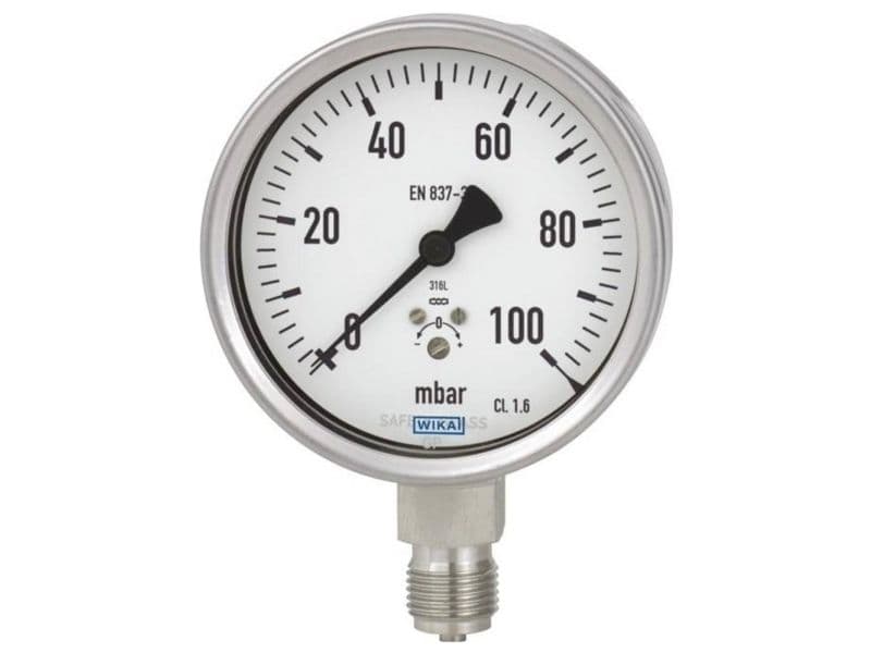 WIKA 632.50 Kapselfjedermanometer