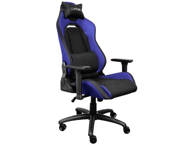 Trust GXT 714 RUYA, Universal gaming-stol, 150 kg, 195 cm, Sort, Sort, Tre