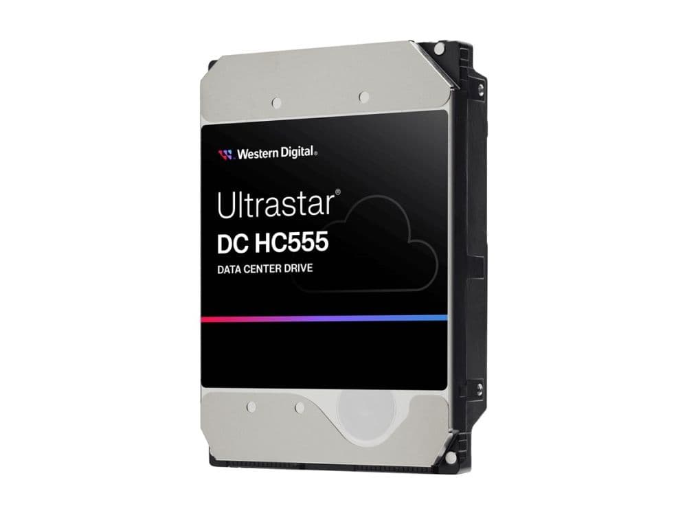 WD Ultrastar DC HC555 - Harddisk - Data Center - kryptert - 12 TB - intern - 3.5" - SAS 12Gb/s - 7200 rpm - buffer: 512 MB - Self-Encrypting Drive (SED)