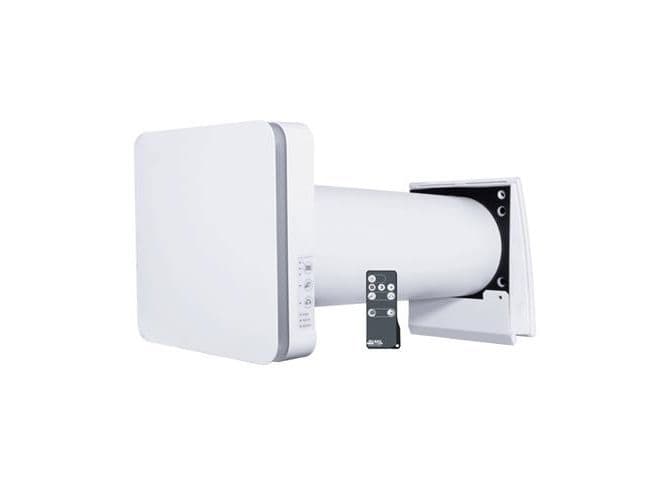 Duka One S6B varmegevinding - Ø160mm, 1-rums, varmegenvindingsaggregat hvid