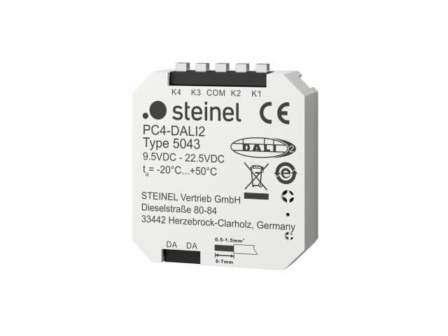 Steinel knappkobling PB4-DALI2 hvitt tilbehør innfelt 082123 (082123)