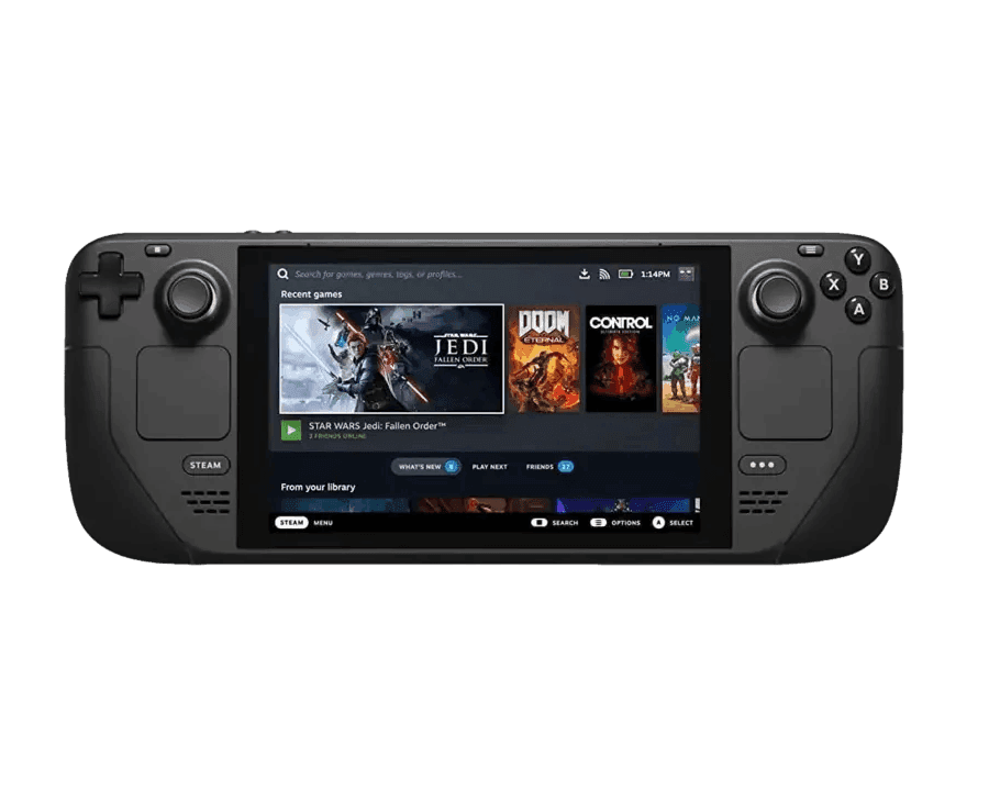 Valve Steam Deck 64GB – Certified Refurbished (Offisielt fra Valve) - GamingButikken
