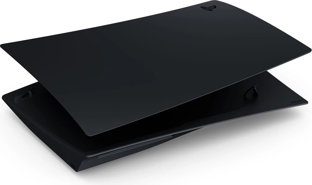 Sony PS5 Standard Cover Midnight Black - GamingButikken