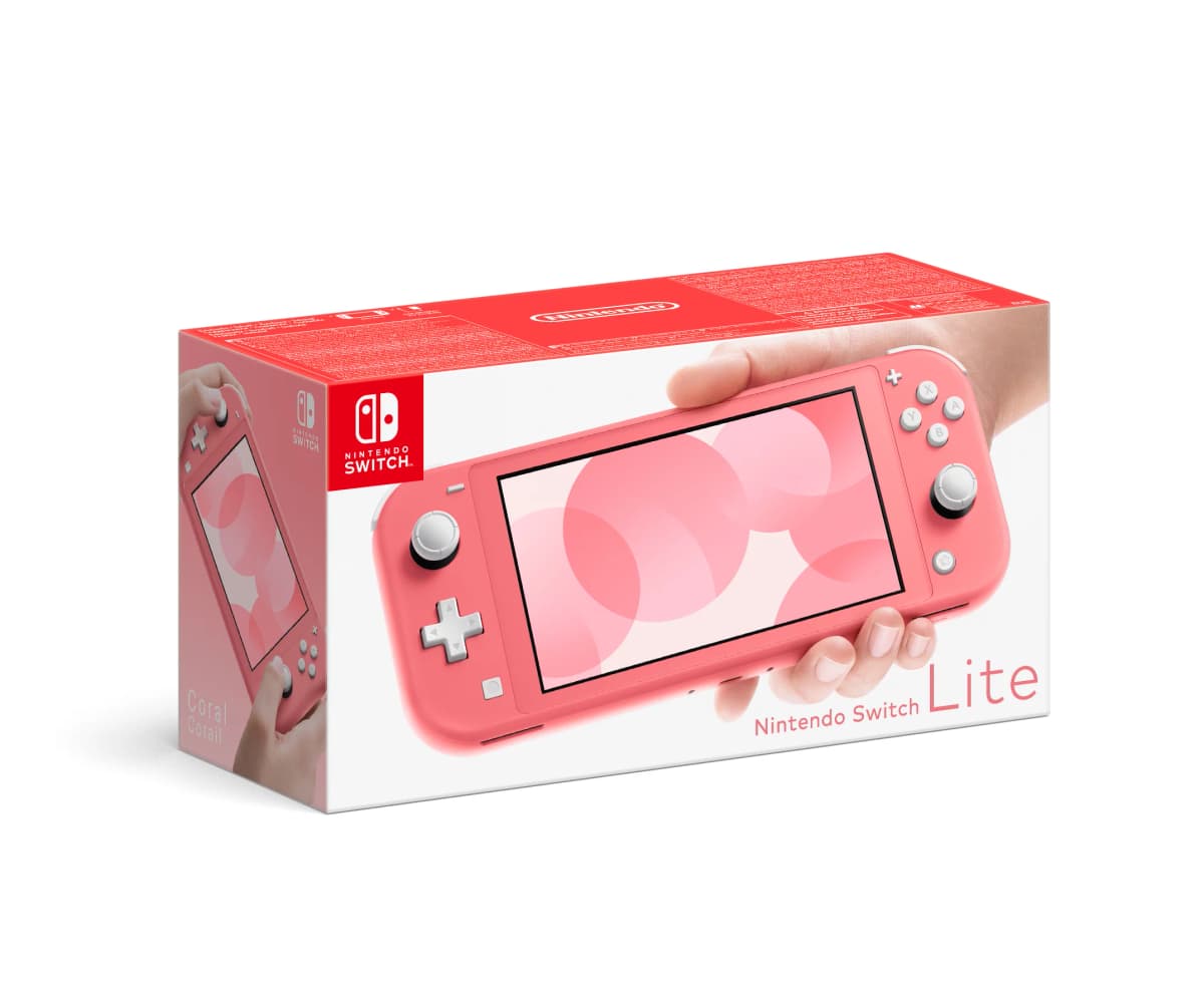 Outlet - Nintendo Switch Lite (Korall) - GamingButikken