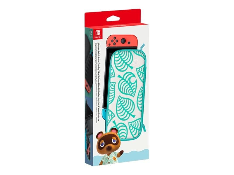 Nintendo Switch Animal Crossing: New Horizons Carrying Case & Screen Protector - GamingButikken
