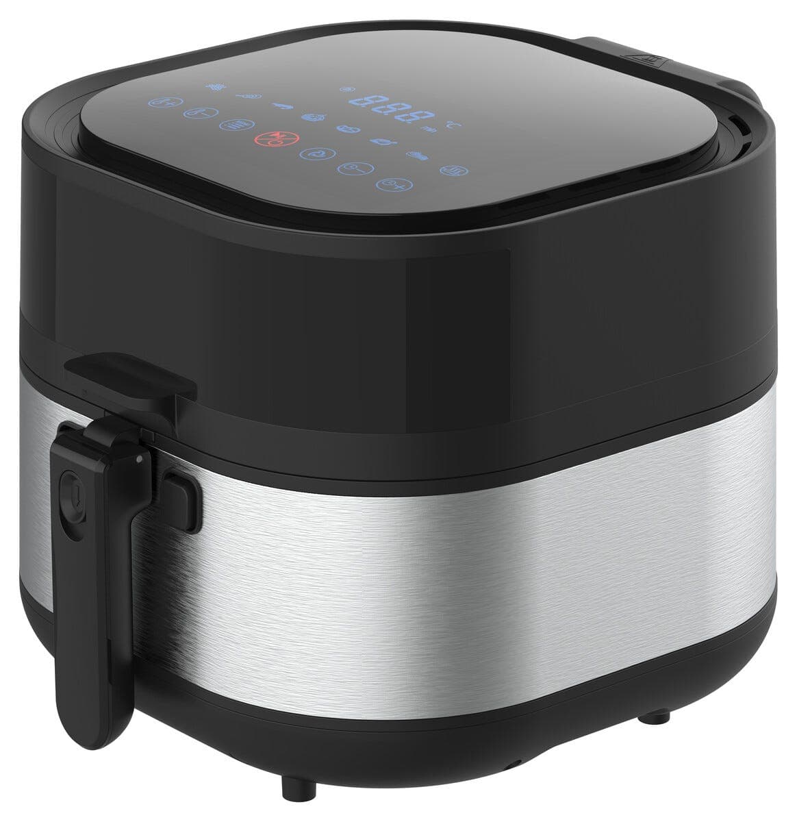 Keramisk airfryer, luftfrityrkoker med timer, 7,2 liter