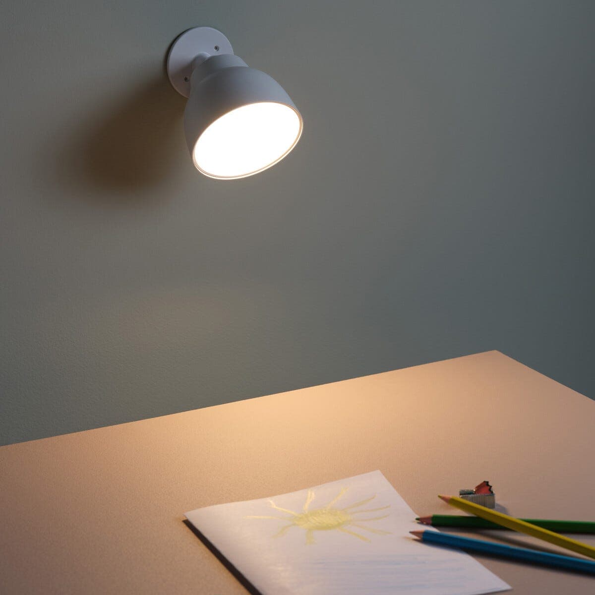 Northlight bærbar lampe, oppladbar USB-C