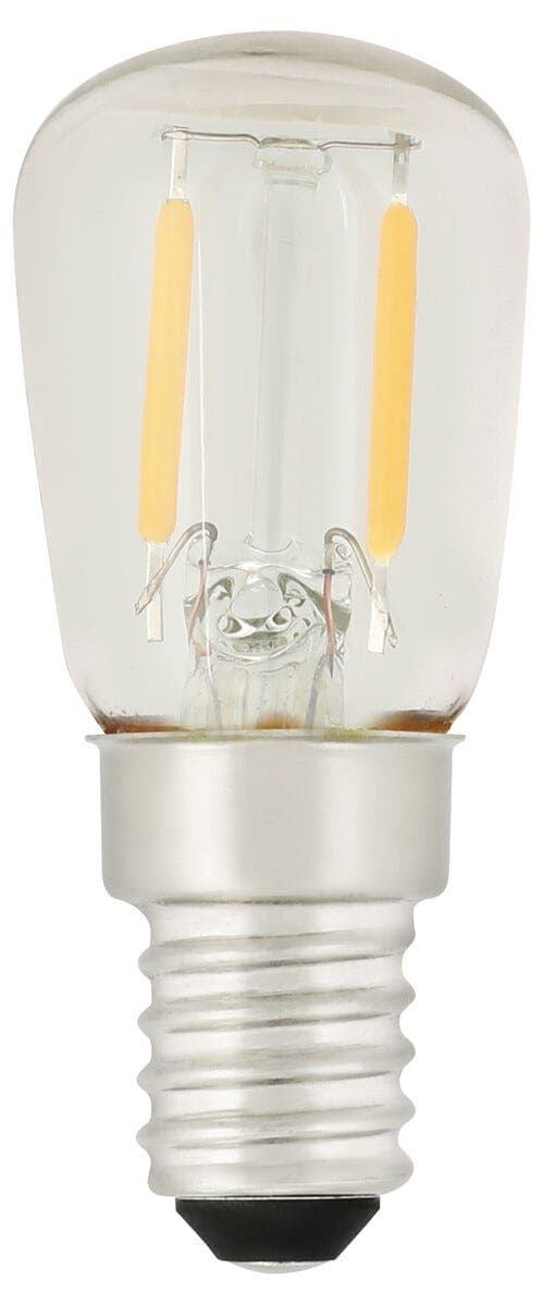 Dimbar LED-pære E14, 1,5 W, 84 lumen