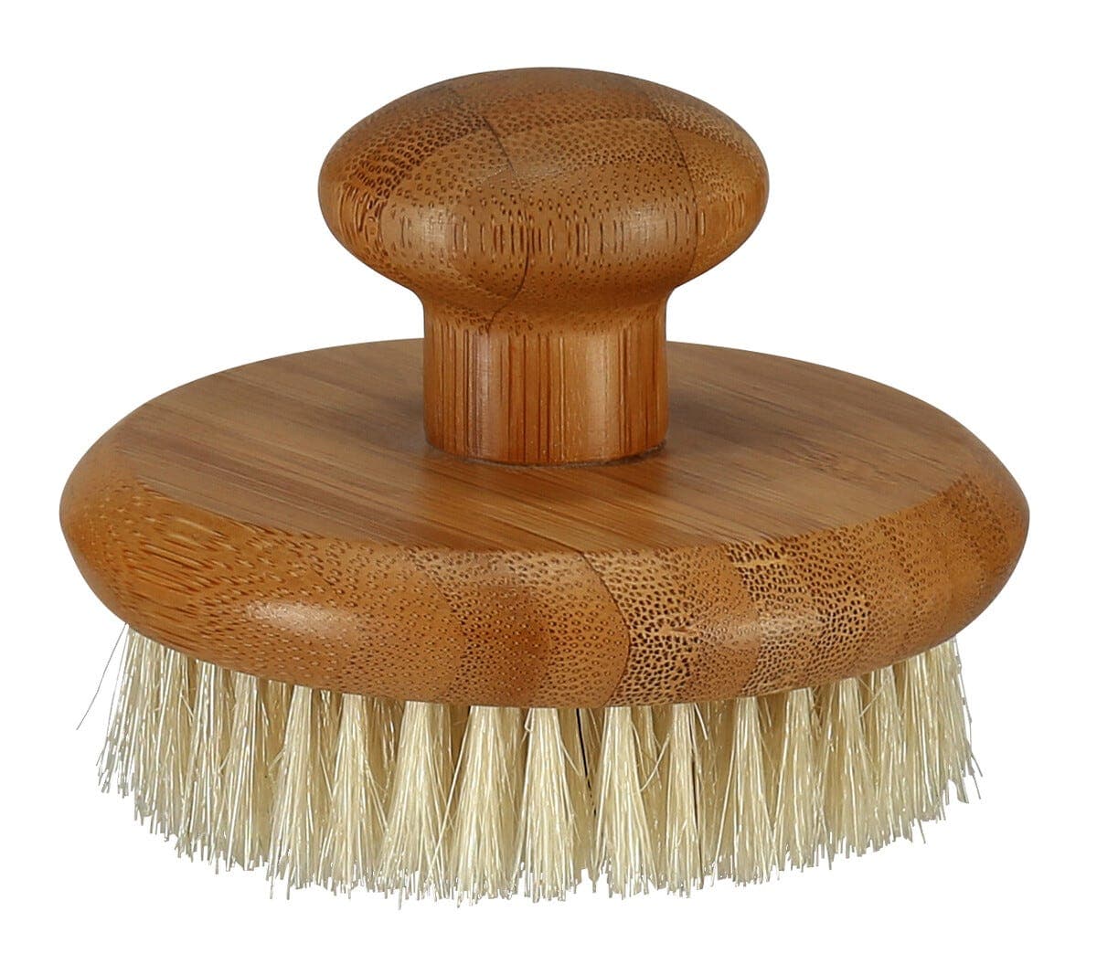 Rund kroppsbørste bambus, 9,5 cm