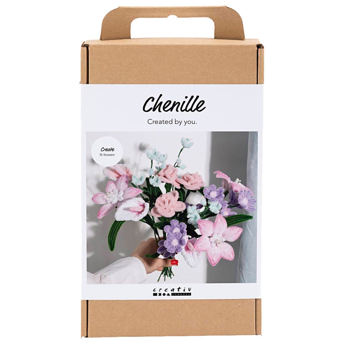 Creativ Company hobbysett blomster av piperensere