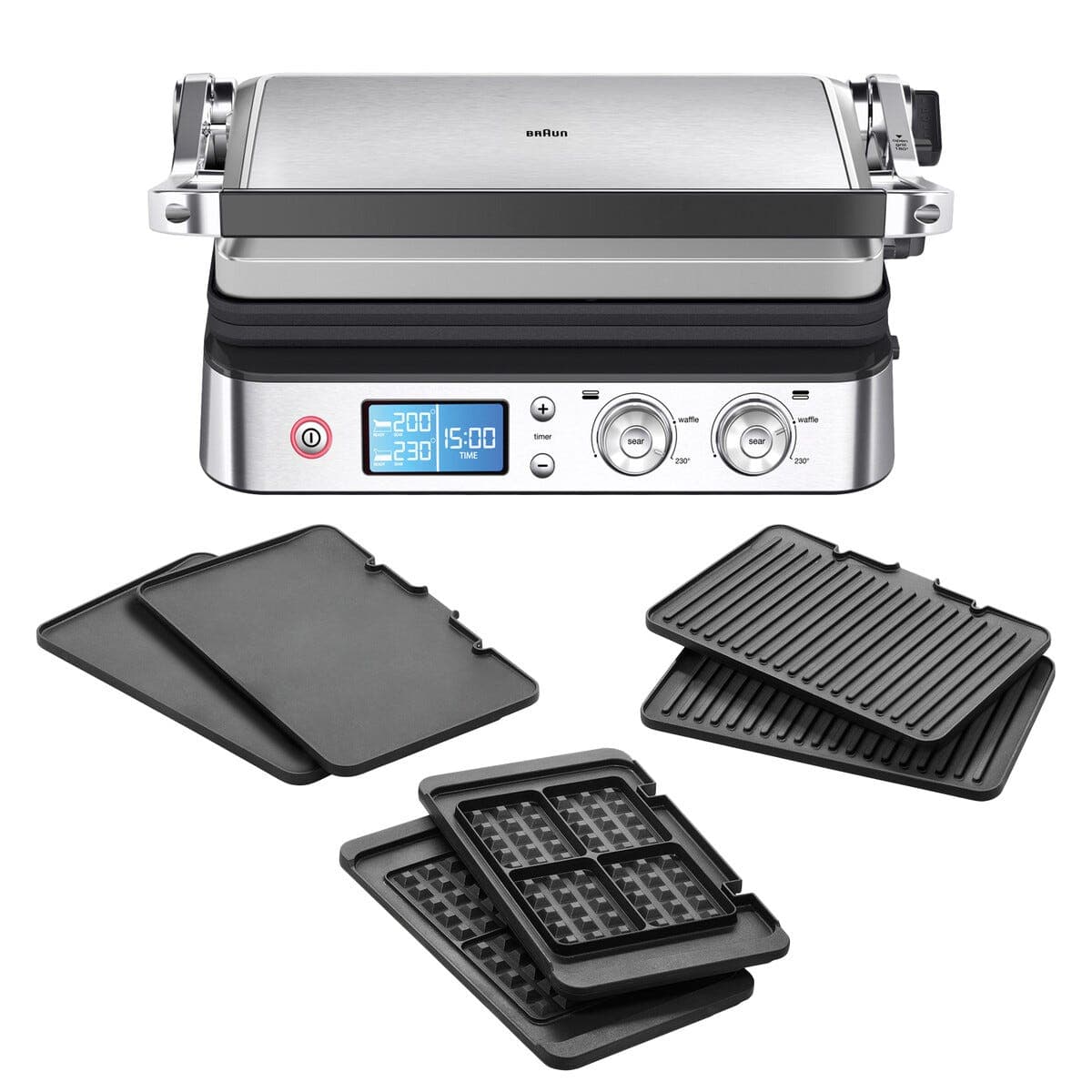 Braun multigrill 9 CG9047, ekstra stor bordgrill