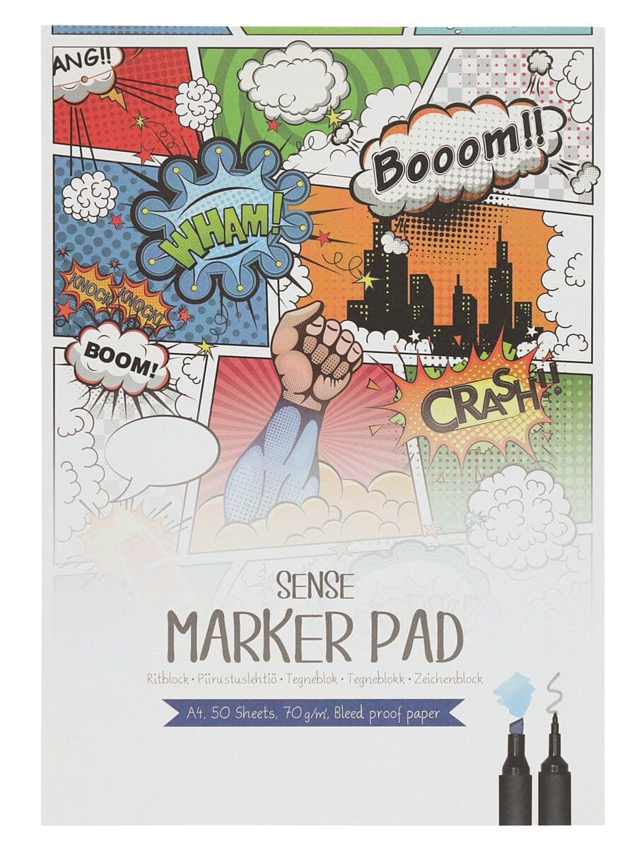 Sense A4 tegneblokk