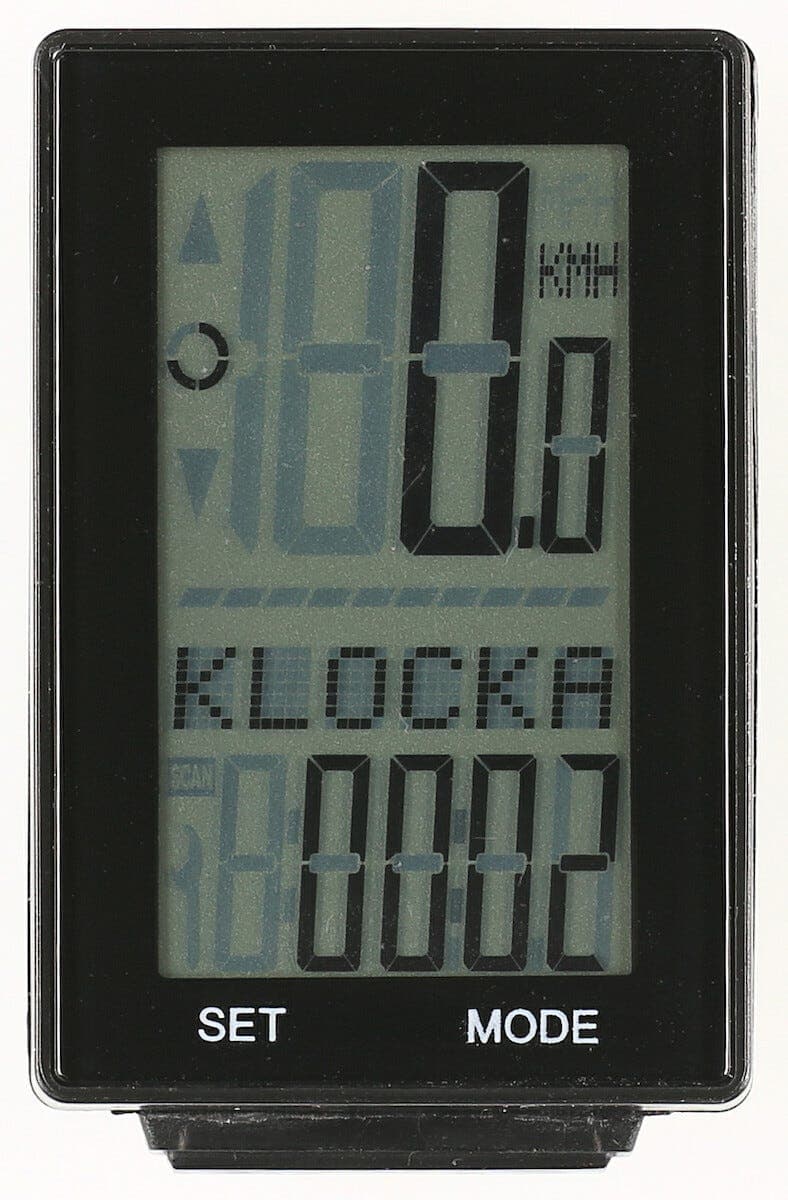 Asaklitt Trådløs sykkelcomputer 