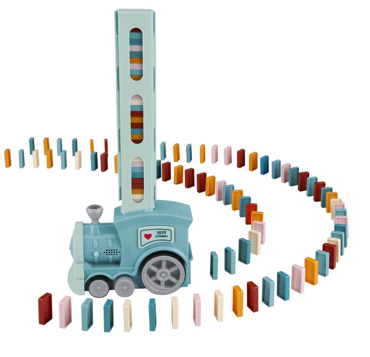 Elektrisk dominotog, fra 3 år