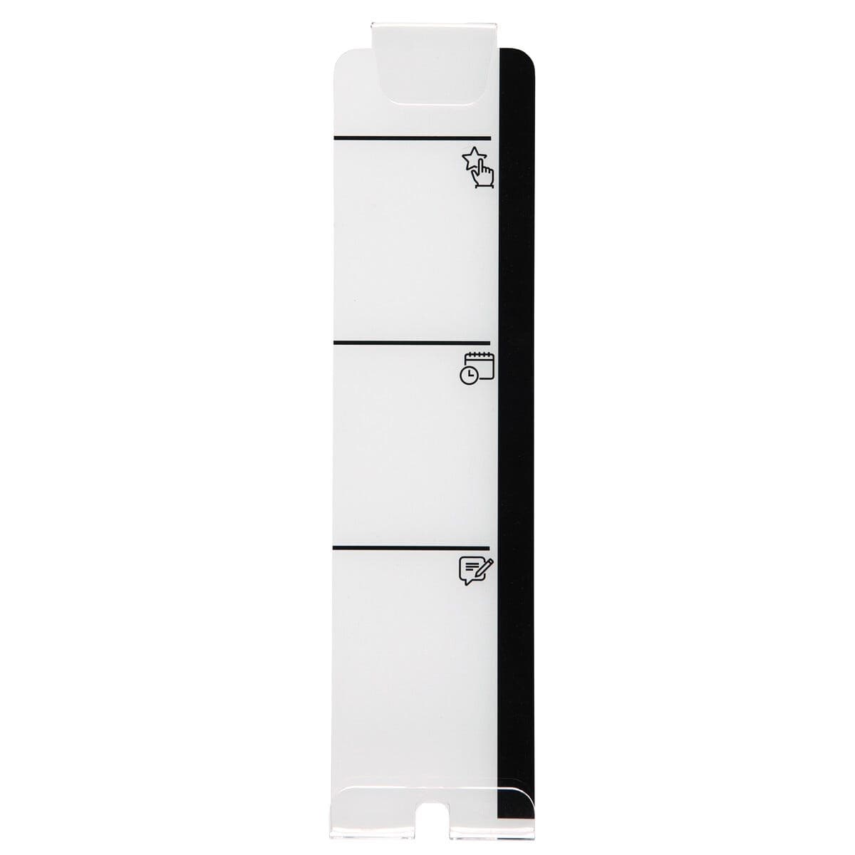 Notattavle dataskjerm akryl 8x2x32 cm