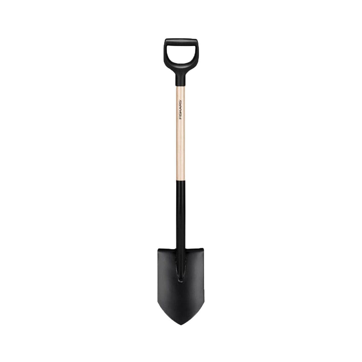 Fiskars Solid spiss spade, FSC-merket tre
