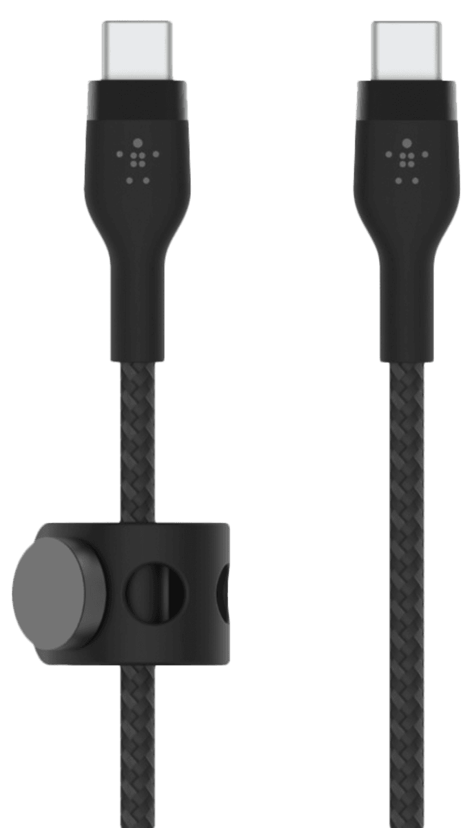 USB-C til USB-C ladekabel, Belkin BoostCharge PRO Flex, 2 m