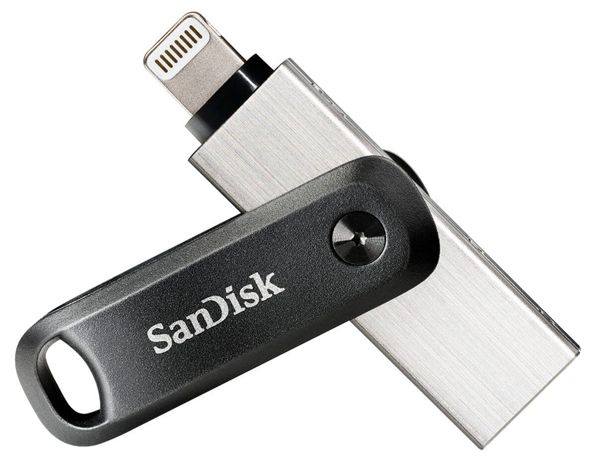 USB-minne for iPhone/iPad, Sandisk iXpand Flash Drive Go