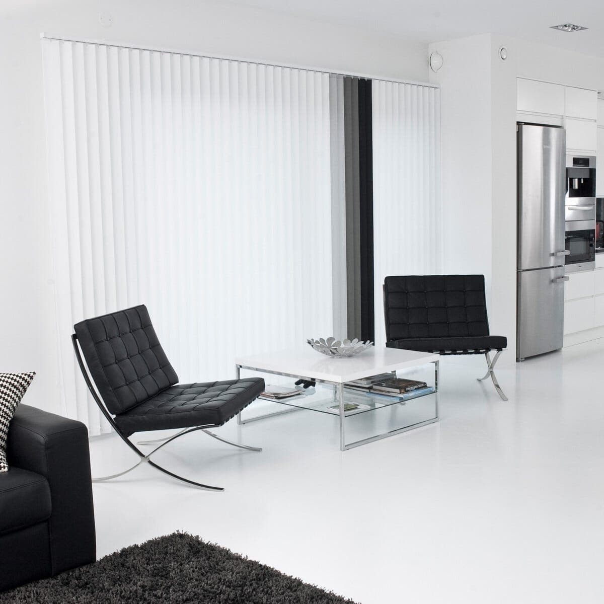 Persiennelameller til vindu, 8,9 x 250 cm, 8-pakning