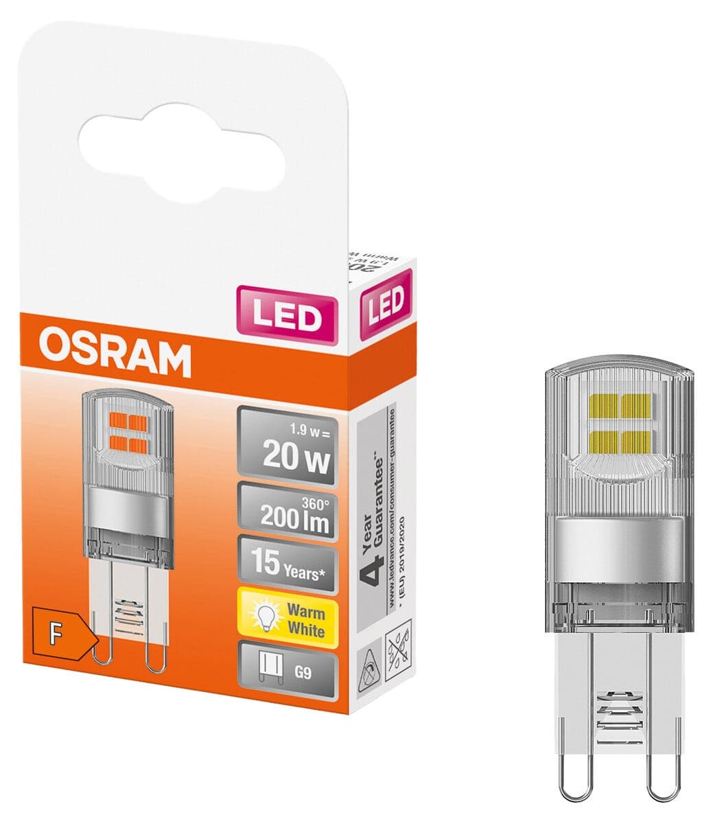 Osram LED PIN lyspære G9