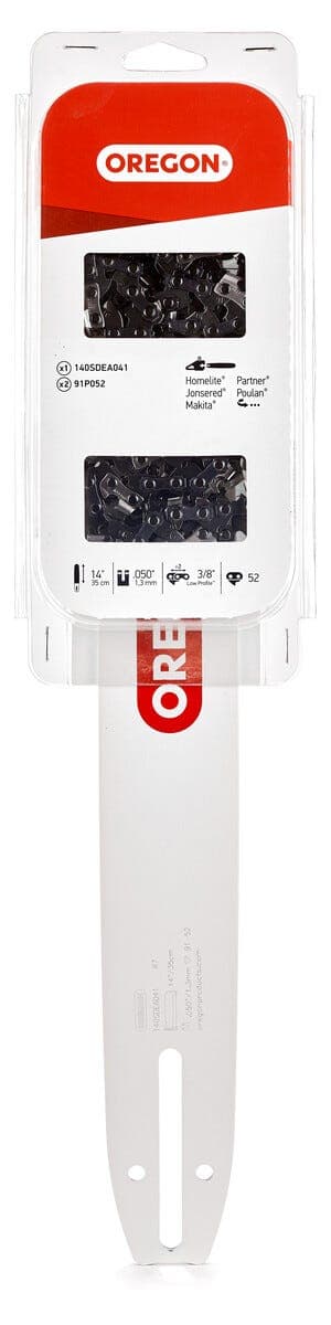 Oregon sagsverd 14 tommer og 2 sagkjeder