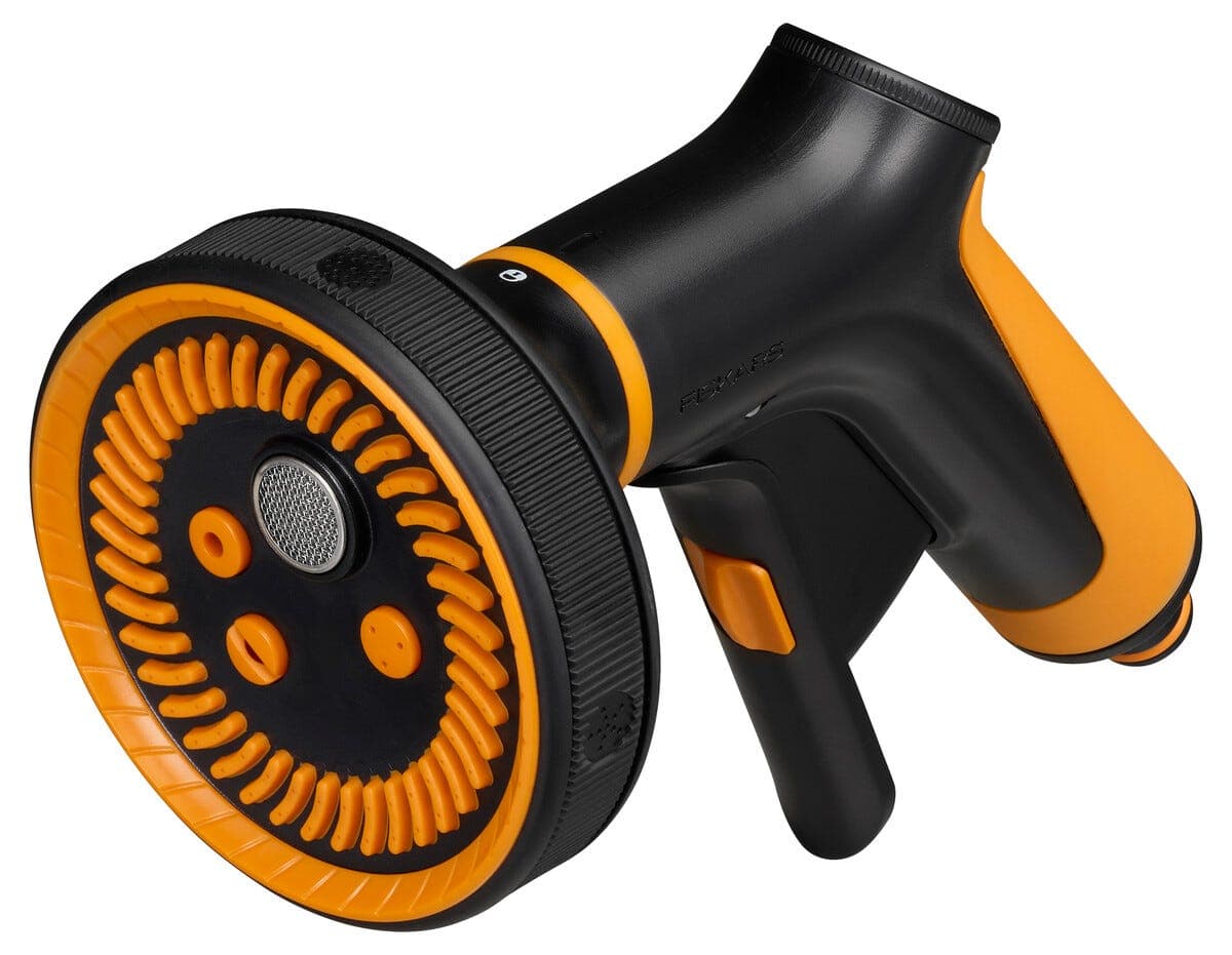 Fiskars multifunksjons sprinklerpistol med avtrekker foran
