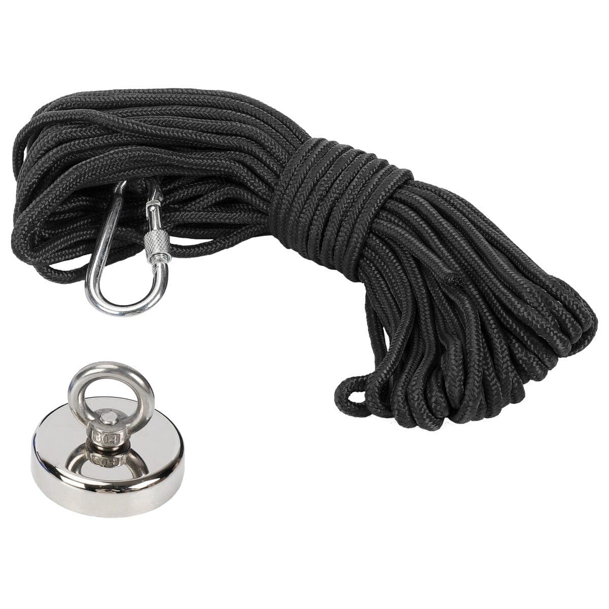 Magnetfiske, 120 kg magnet, tau 15 m