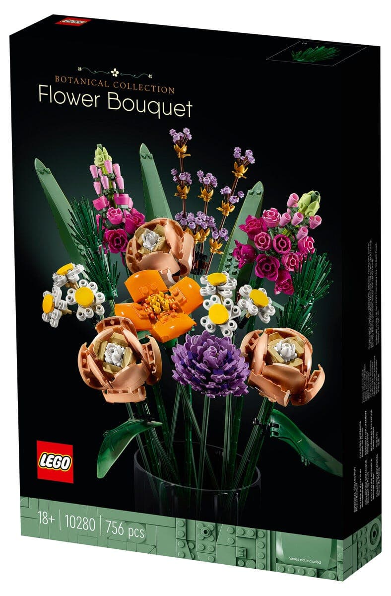 LEGO Icons Blomsterbukett 10280, fra 18 år