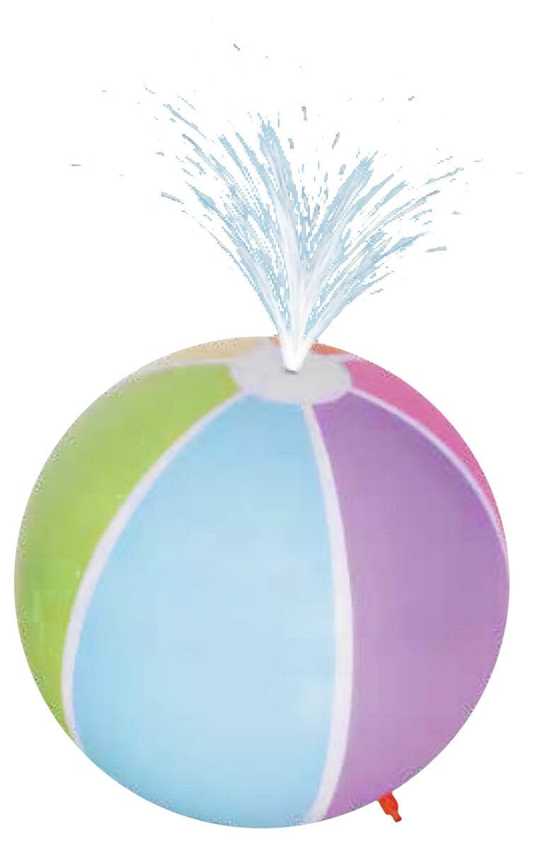 Badeball med vannspreder, 80 cm, fra 2 år