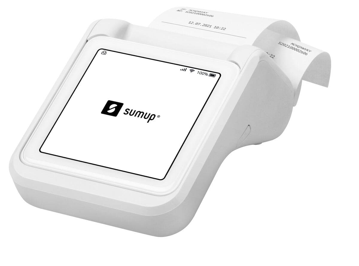 SumUp Solo Printer kortleser og kvitteringsskriver