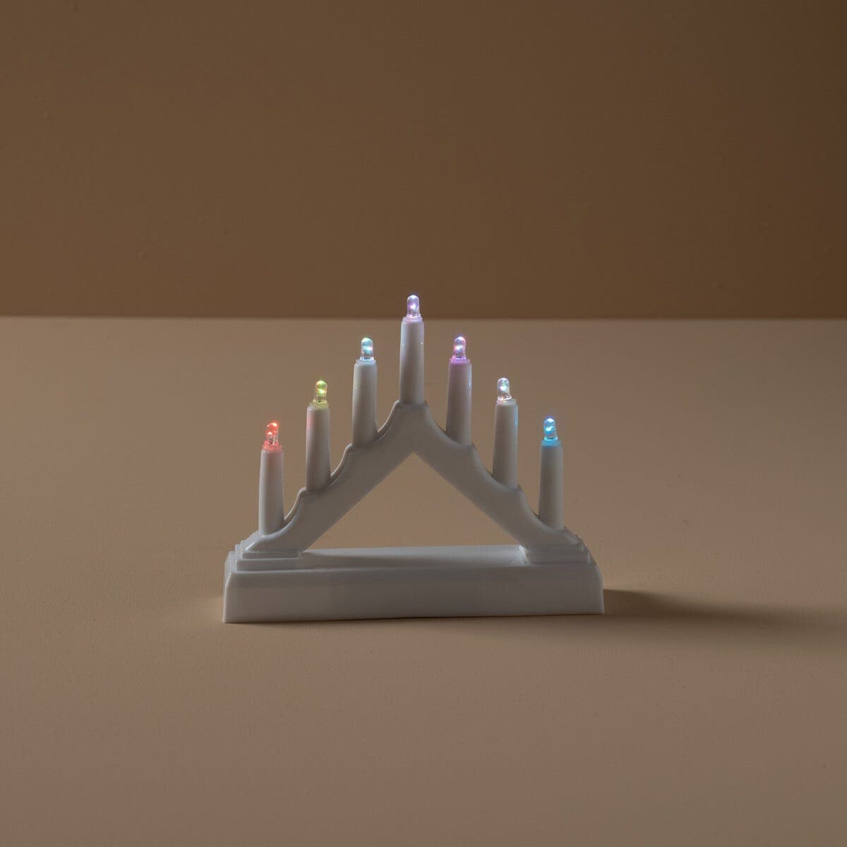 Batteridrevet adventsstake til bil, RGB