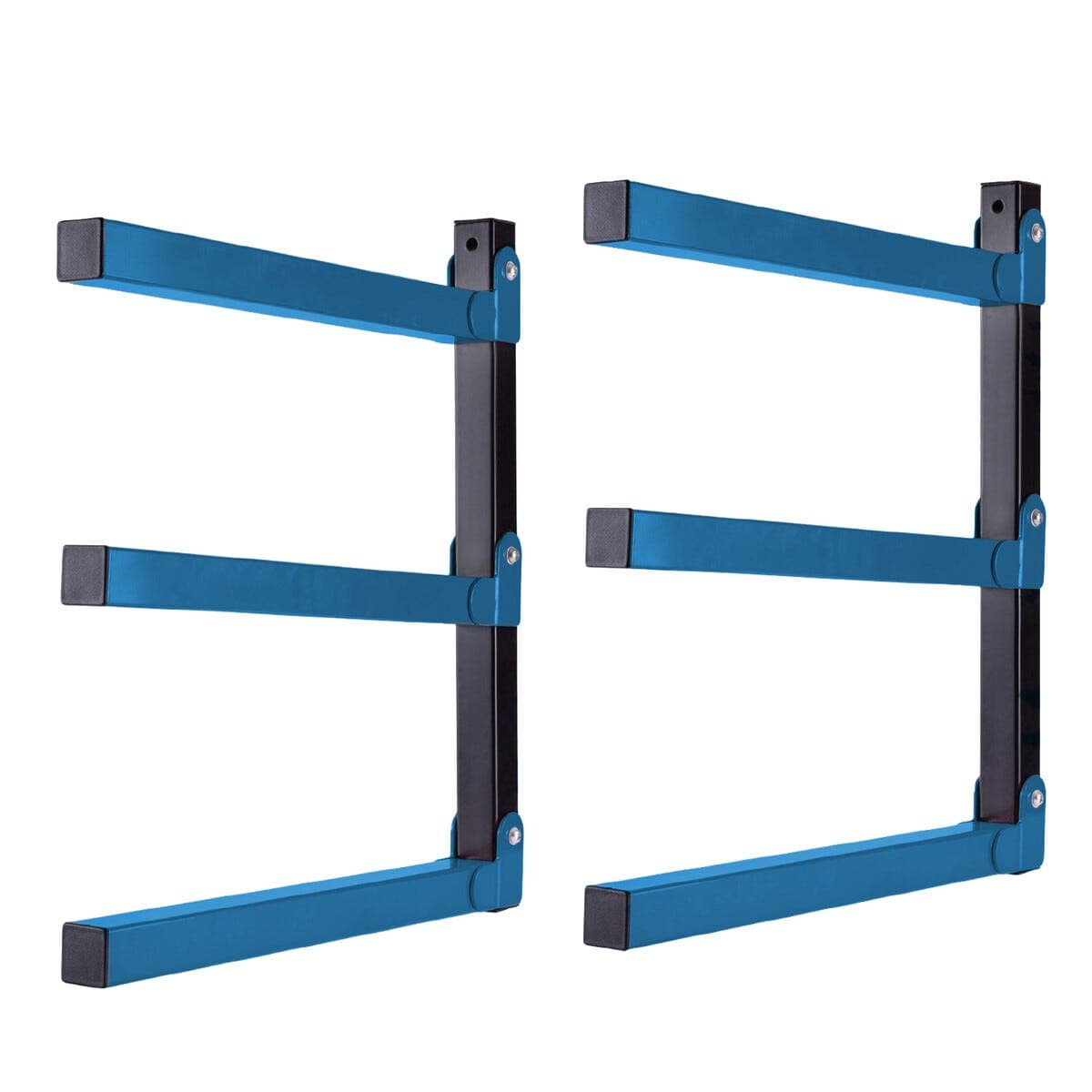 Cocraft veggstativ for trelast, sammenleggbare knekter, 2-pakning