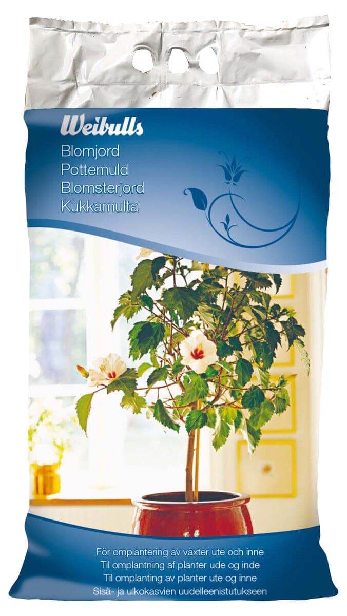 Weibulls blomsterjord 8 liter