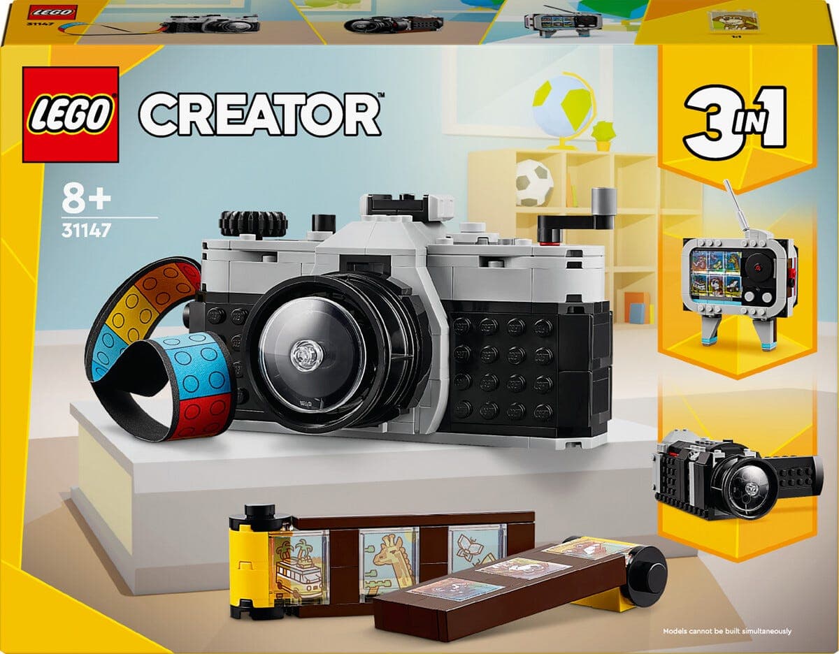 LEGO Creator 3-i-1 retrokamera 31147, fra 8 år