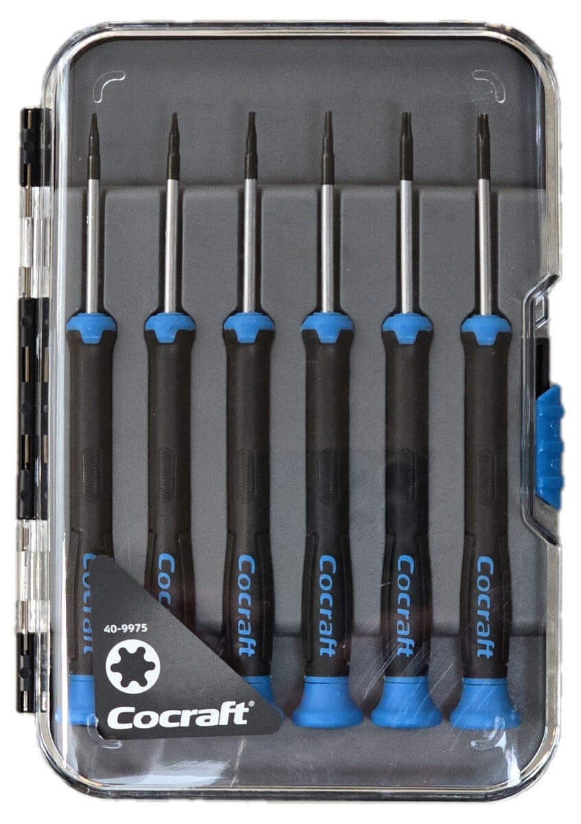 Cocraft T presisjonstrekkere, 6 deler