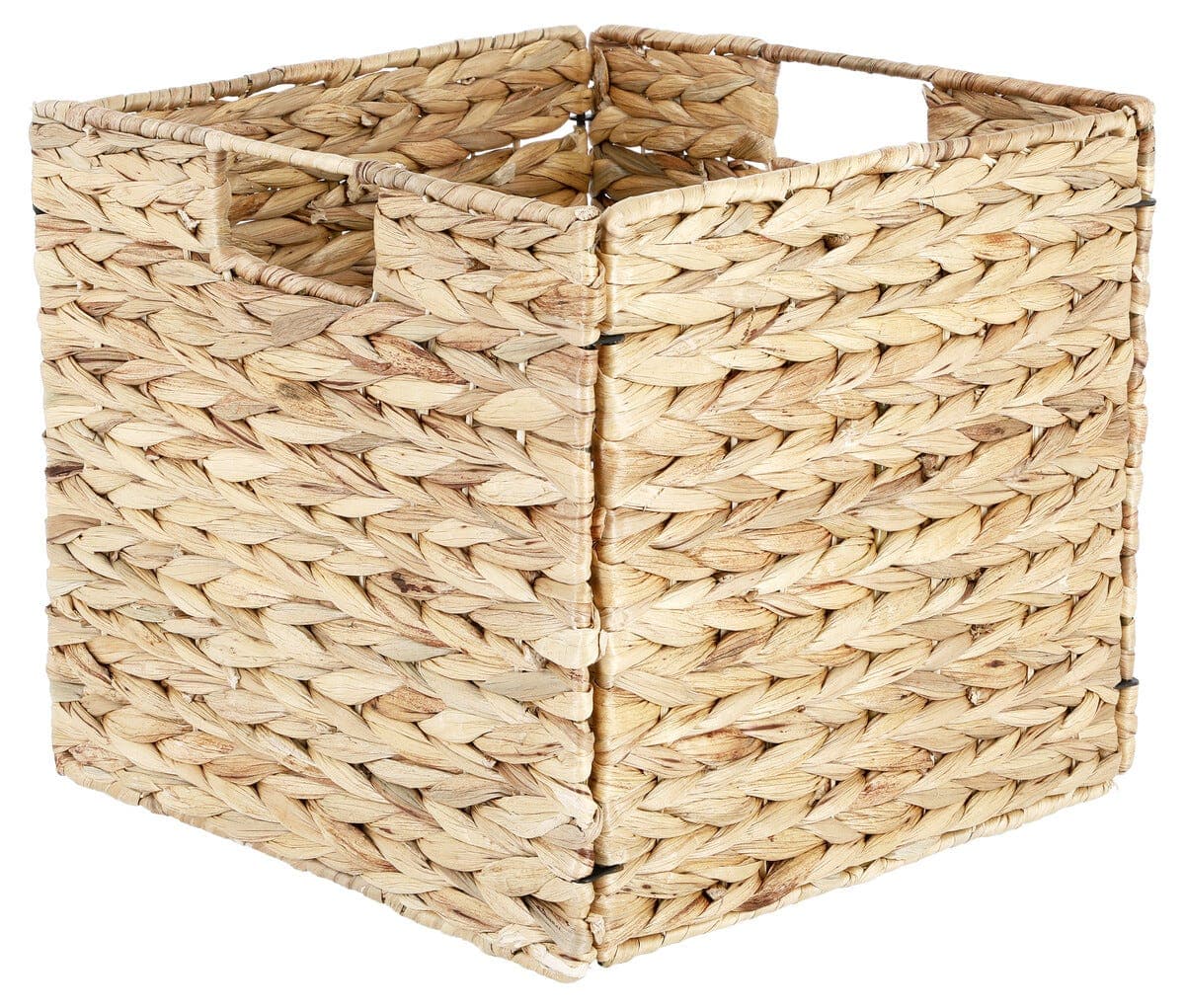 Kvadrat oppbevaringsboks, vannhyasint