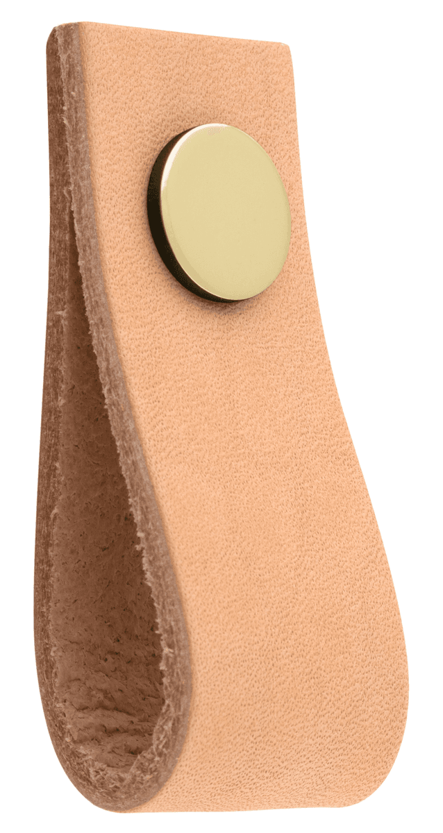 Lærknott Ari natur, 65 mm