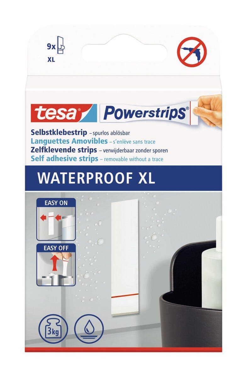 Tesa Waterproof Powerstrips XL