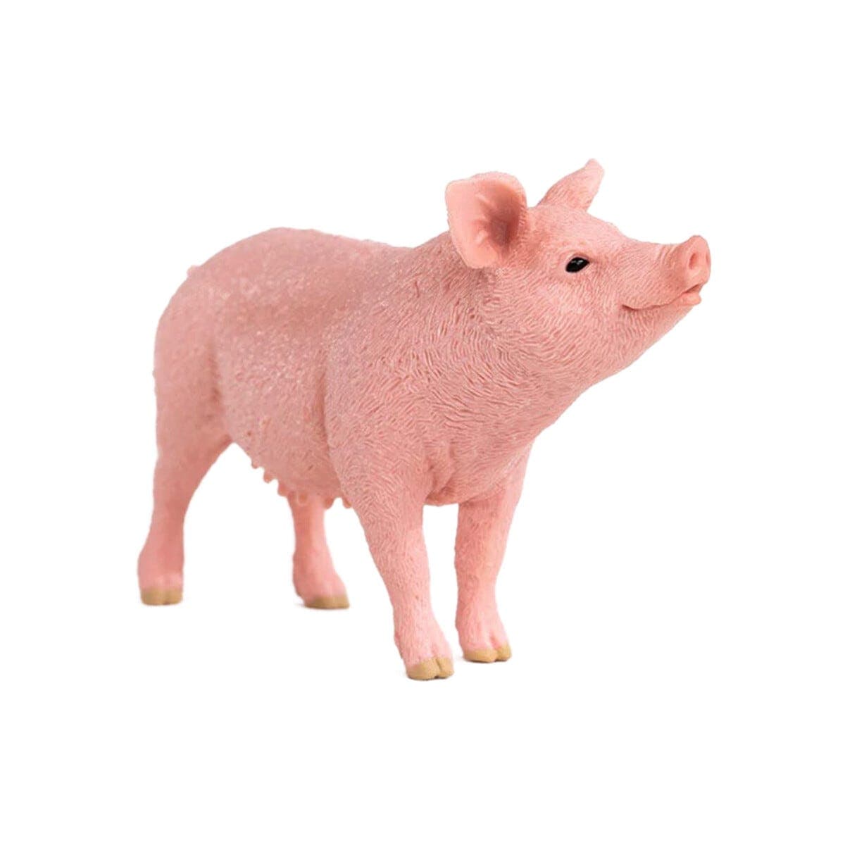 Schleich gris, gårdsdyr, rosa, fra 3 år