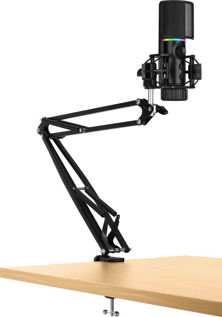 Streamplify MIC USB-mikrofon, RGB og mikrofonarm