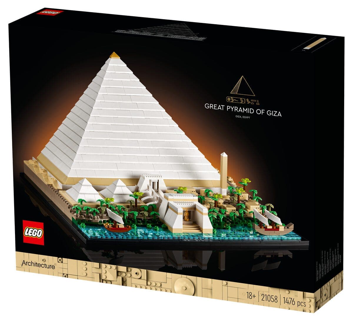 LEGO Architecture Kheopspyramiden 21058, fra 18 år