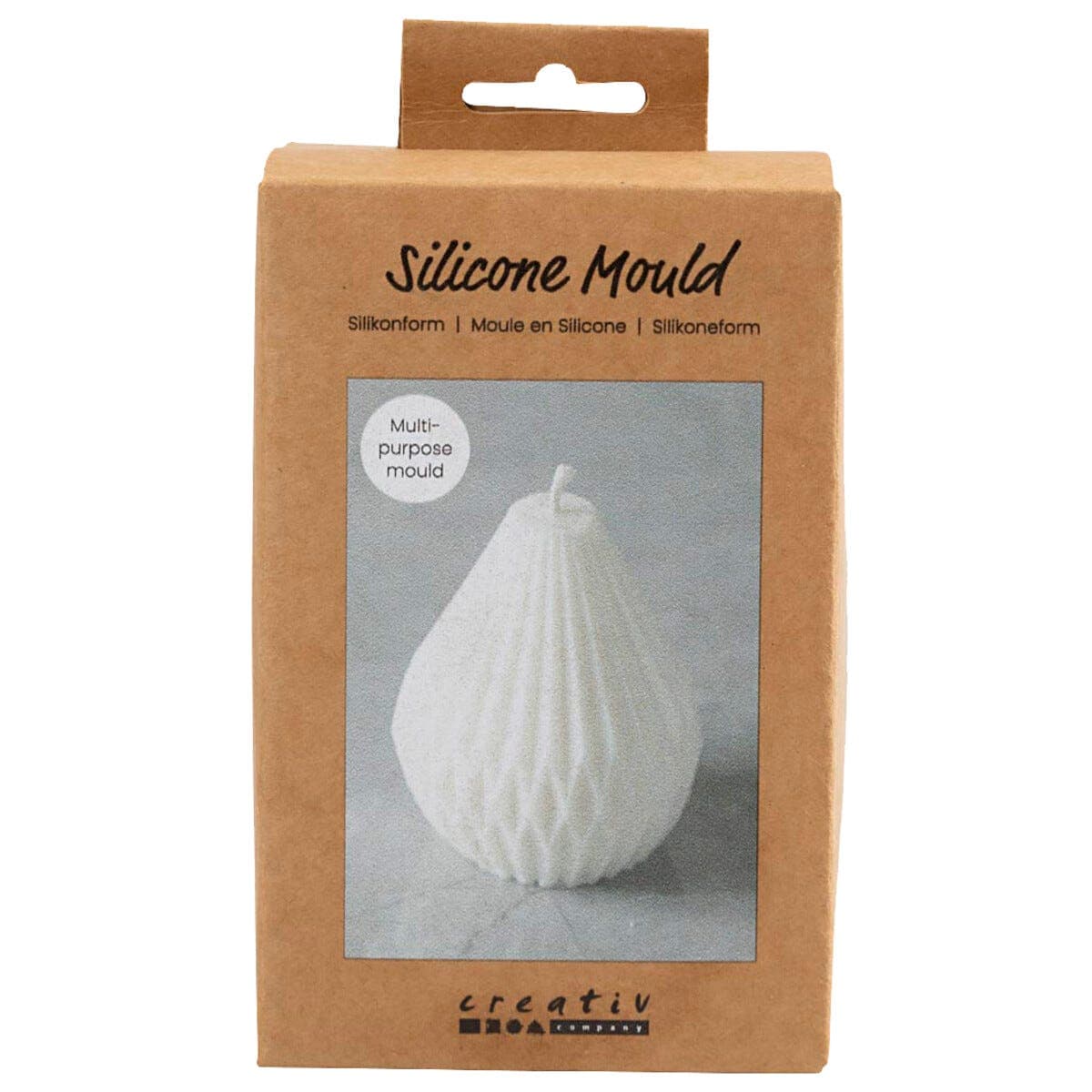 Creativ Company silikonform riflet dråpe, 8 cm for støping