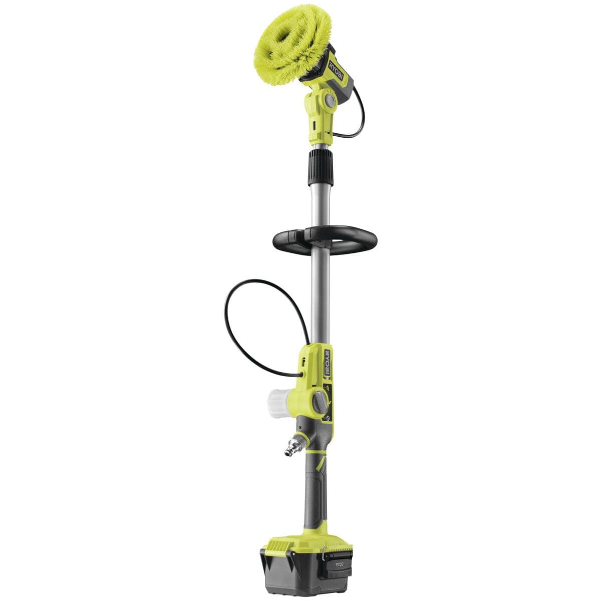 Ryobi batteridrevet rengjøringsbørste teleskop RWTS18-0