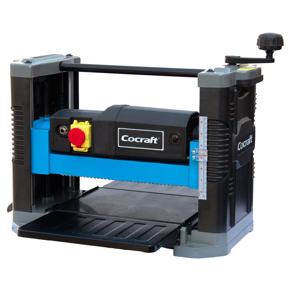 Cocraft HP317 planhøvel med høvelstål, 1500 W