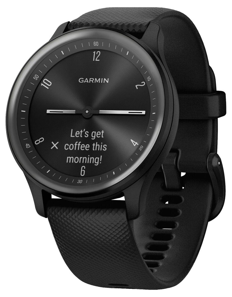 Garmin Vivomove Sport vanntett smartklokke, silikon